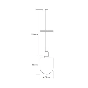 BEMETA četka dimenzije 7x34x7 cm