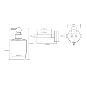 BEMETA 144109107 tehnički crtež