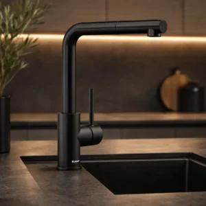 Blanco Mila S 526660 slavina za sudoperu crna mat