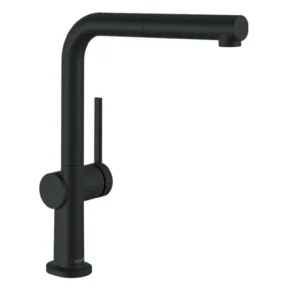 Hansgrohe Talis M54 270 Matt Black slavina Hansgrohe Talis M54 270 slavina za sudoperu matt black izvlačni tuš