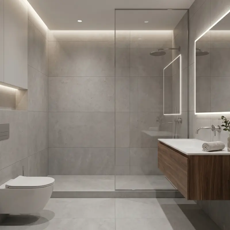 Sintesi Framework Concrete Grey pločice 60x120 cm mat beton look