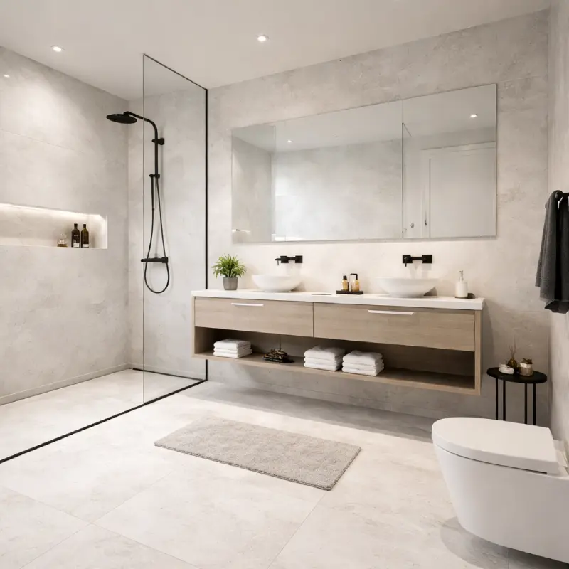 Sintesi Framework Stone White pločice 60x120 cm mat stone look