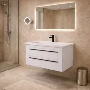Lavabo sa ormaricem Pino Art Atria 85 cm bela