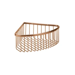 BEMETA Amber polica za tuš ugaona bakarna dizajn