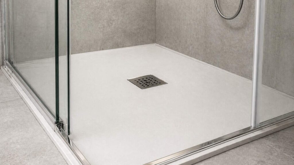 Niski odvod u tus kabini