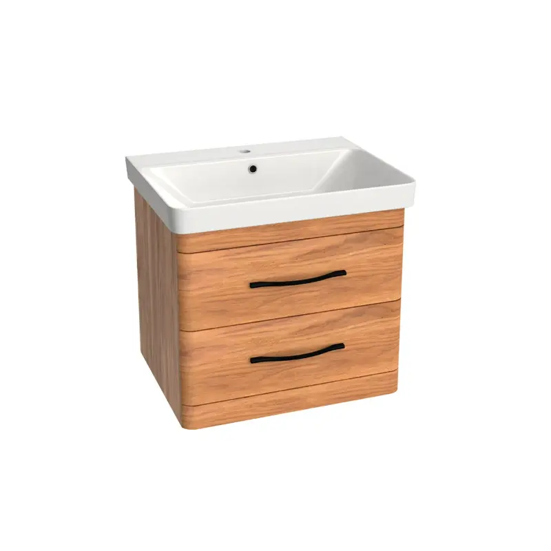 Pino Art Luxor 60 cm lavabo sa ormaricem sa fiokama drvo