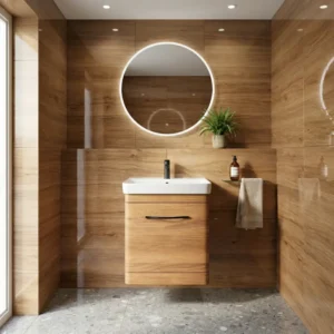 Lavabo sa ormaricem sa vratima Pino Art Luxor 50 cm drvo