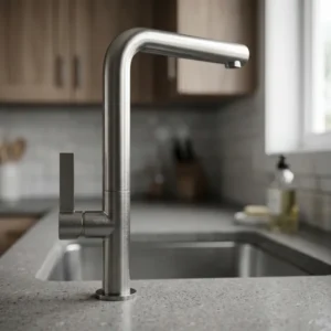Teorema 17817 slavina za sudoperu brushed nickel L izliv