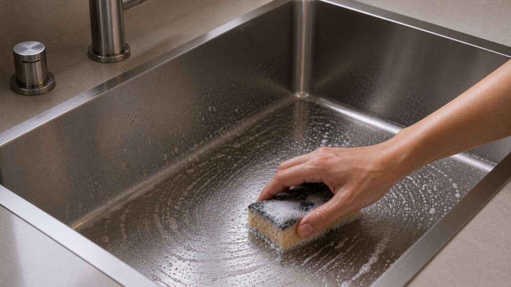 pranje inox sudopere