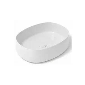 Olympia Wave ovalni nadgradni lavabo 52 × 40 cm beli (WAV42RE50001) Olympia Wave ovalni nadgradni lavabo 52 × 40 cm beli (WAV42RE50001)