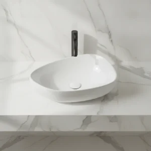 Olympia Metamorfosi nepravilni nadgradni lavabo 55 × 42 cm beli (MET4255001)