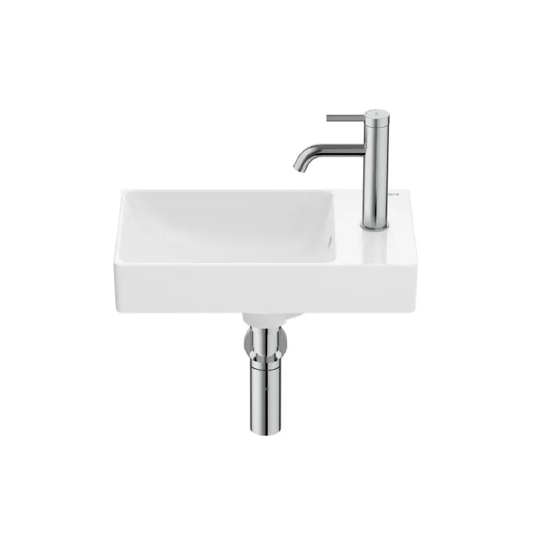 Roca Ona A327681000 kompaktni konzolni lavabo 45 × 26 cm u beloj boji