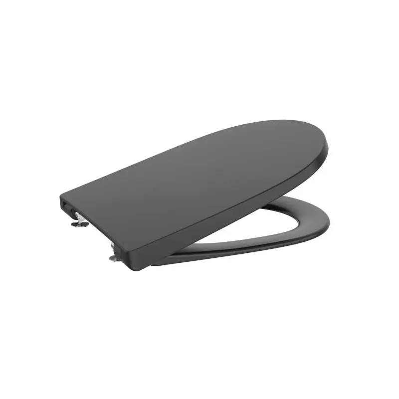Roca Ona A801E12081 mat crna SoftClose WC daska sa poklopcem