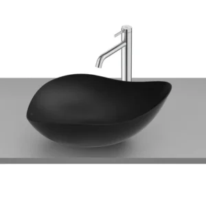Roca Ruy Ohtake A327A13080 mat crni nadgradni lavabo ovalnog oblika