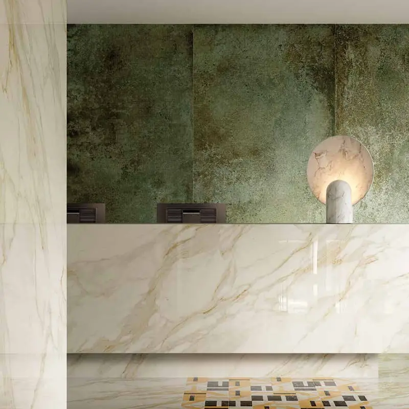 FAP Ceramiche Roma Gold Calacatta Delicato Brillante pločica imitacija mermera 60x120 cm FP-RG-CB60120R