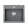 Metalac xQuadro 60 granitna sudopera 60x50 cm grafit (372984)