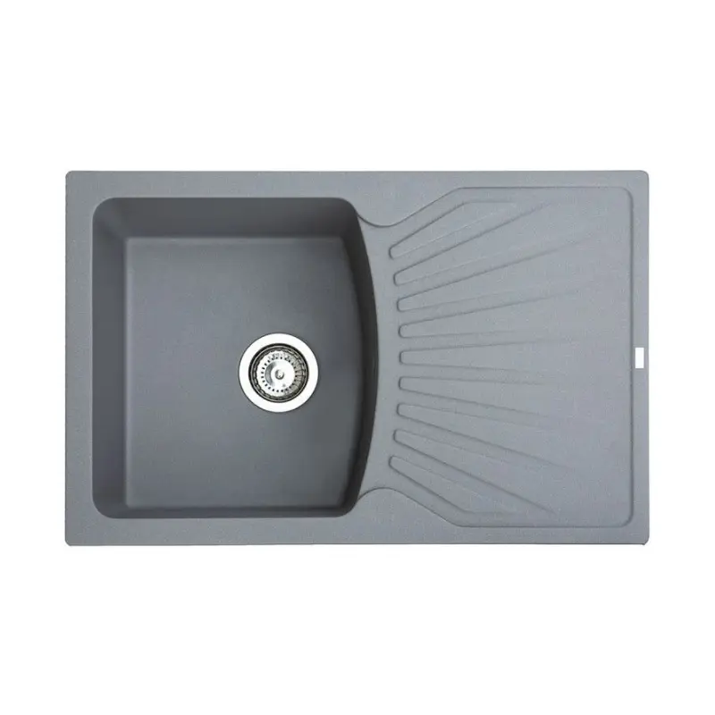Metalac xQuadro Plus granitna sudopera 77x50 cm grafit 372985