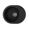 Metalac xVenera M granitna sudopera 62x50 cm crna 154026