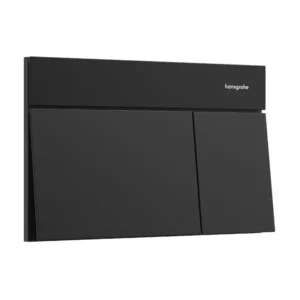 Hansgrohe iFrame Element E tipka za ugradni vodokotlić mat crna 66003670