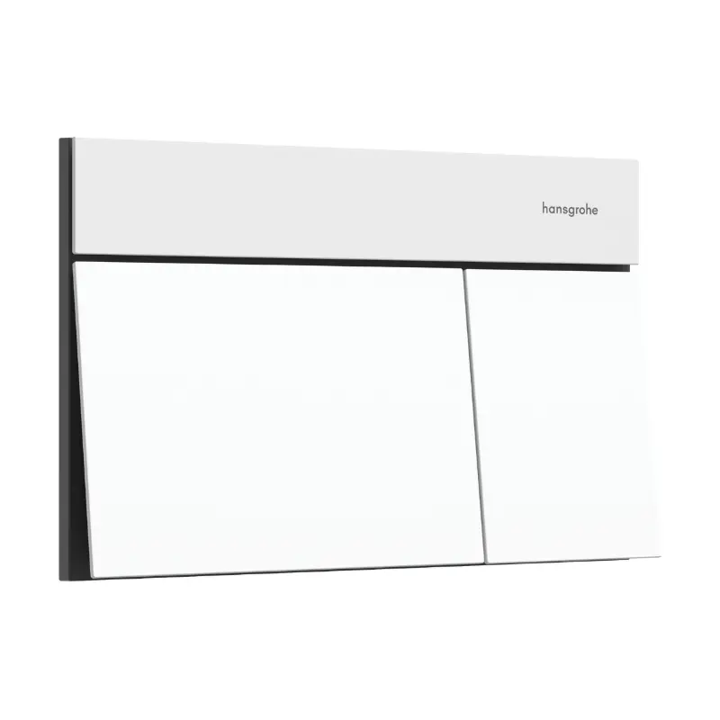 Hansgrohe iFrame Element E tipka za ugradni vodokotlić mat bela 66003700