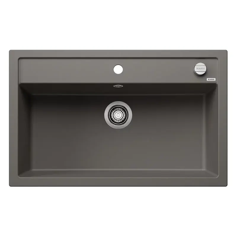 Blanco Dalago 8 granitna ugradna sudopera vulkan siva 81,5x51 cm sa daljinskim podizačem čepa 527248