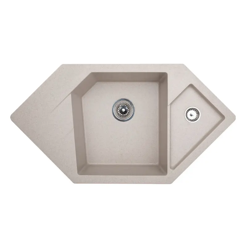 Metalac xDiamond granitna sudopera 96x51 cm bež 190593