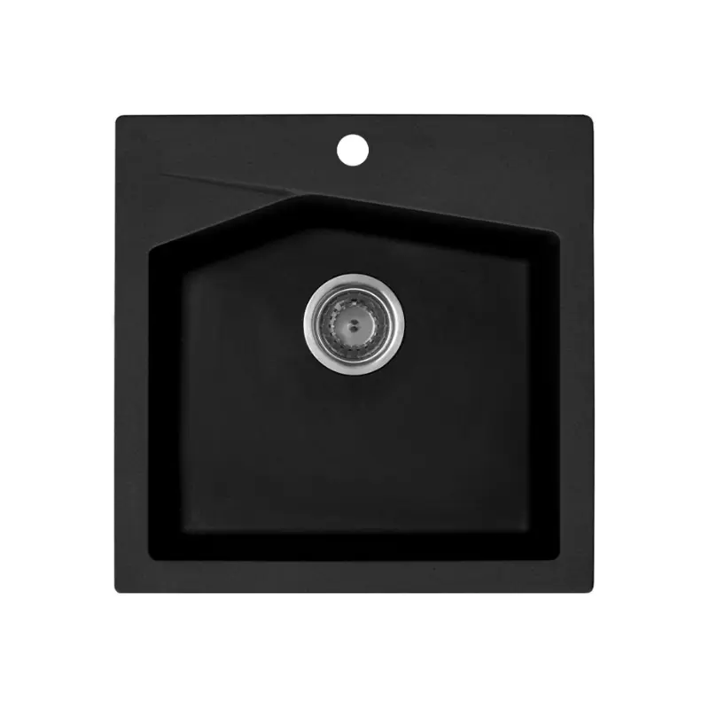 Metalac xLinea 50 granitna sudopera 50x50 cm crna 189151